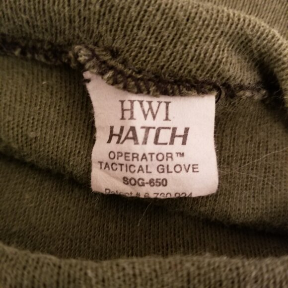 Men's Large HWI HATCH Kevlar/Leather Tactical Long Sleeve Operator Gloves - Picture 8 of 9